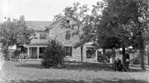 Hillandale, side view with Crawfords, 1890s